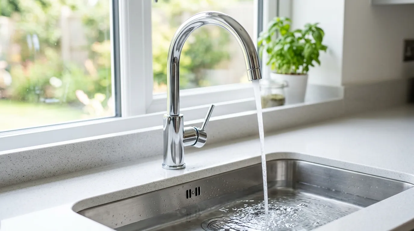 Local Plumbing Master Pros same day plumber fixing a faucet in Danville, MD